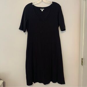 Garnet Hill Black Dress